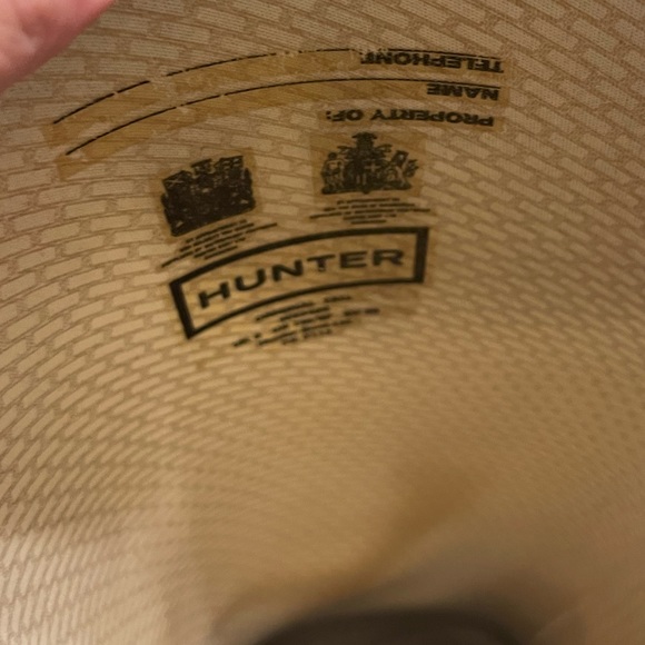 Hunter rain boots - Picture 2 of 3